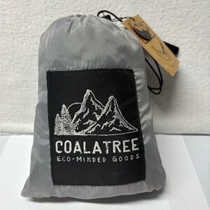 NEW COALTREE Eco-Minded Goods The Loafer Single Hammock - Green / Gray